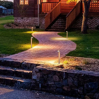 Lumière extérieure pour allée de jardin LED Bollard en alliage d'aluminium Design Décoratif Colonne alimentée Pilier Lumineux