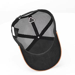 Gorra Trucker OEM Personalizada de Alta Calidad 112 con 6 Paneles, Parche de Cuero de Terciopelo, MOQ Bajo, Gorra de Malla de Perfil Bajo para Adultos, para Esquí - Product Image 6