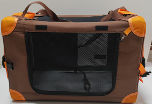 Mesh Soft-Sided Pet Carrier <b>Backpack</b> for <b>Cats</b> Breathable Zipper Closure Round Shape Transparent Design - Product Image 3