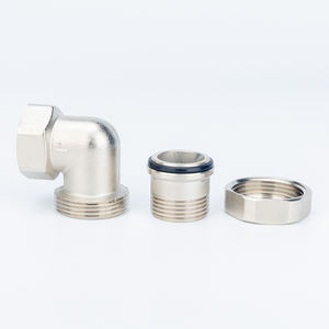 Adaptador de Cotovelo de 90 Graus, Conexão de Cotovelo em Latão, Cotovelo Macho para Fêmea, Cotovelo Cromado Macho e Fêmea, Cotovelo NPT, Cotovelo BSPP - Product Image 6