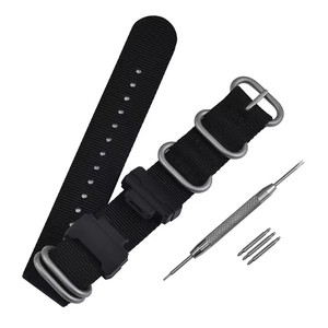 Bracelets de montre en nylon de haute qualité, une seule pièce, 22 mm, bracelet de montre pour montres <span class=keywords><strong>Casio</strong></span> 16 mm - Product Image 5
