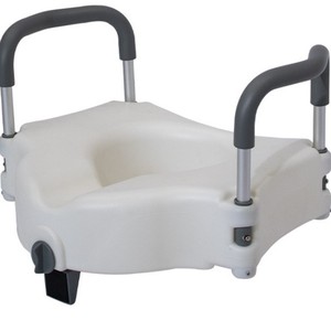Rehausseur de siège de toilette avec accoudoirs pour personnes âgées, handicapées, enceintes, équipement de sécurité pour la salle de bain - Product Image 4