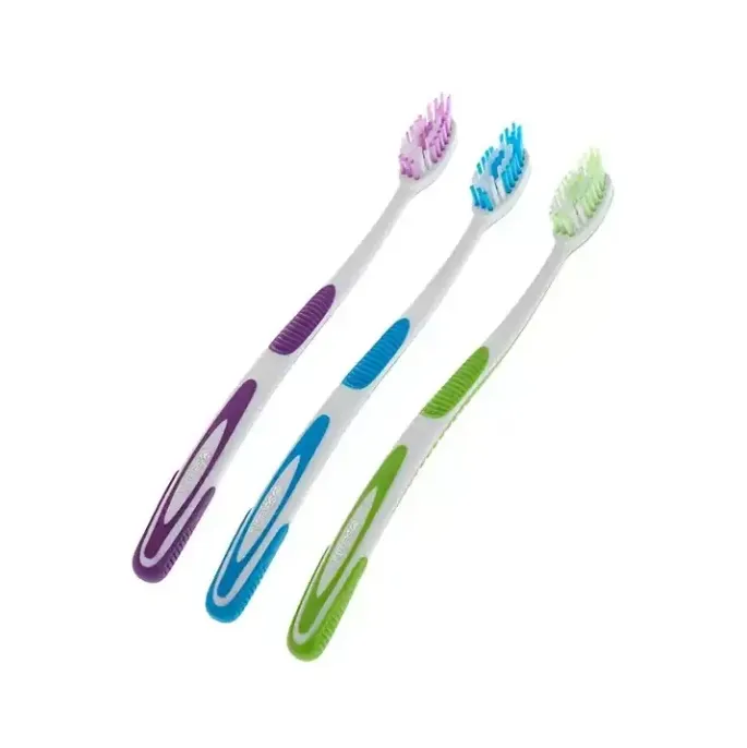फफोले पैक टिकाऊ नरम ब्रिस्टल दांत ब्रश दैनिक वयस्क के लिए बड़े नरम ब्रिस्टल मालिश टूथब्रश का उपयोग करें