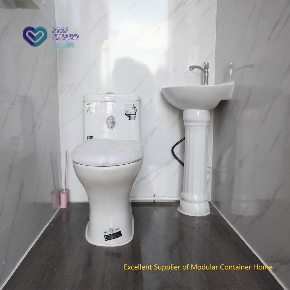 Custom 10-Foot Mobile Outdoor Portable Public Toilet Prefabricated Quick-Assembling Modern Design Durable Easy Installation - Image 4
