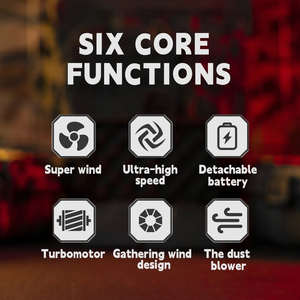 New 140000rpm Turbo Fan Blower Jetfan <b>Electric</b> Blower Rechargeable Compressed Air <b>Duster</b> Cleaner Rechargeable Portable Turbo Fan - Product Image 4