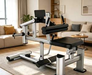 Machine de levée des mollets assise en gros, fonctionnement stable, équipement de gym commercial pour l'entraînement des muscles gastrocnémiens - Product Image 2