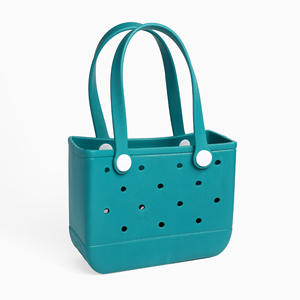 Sac de plage en EVA de petite taille très vendu, sac de plage en silicone de haute qualité, sacs bandoulière pour femmes, vente en gros - Product Image 2