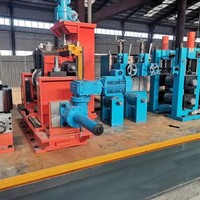 Moteur de machine à rouler en acier au carbone Q235 certifié CE pour ligne de production de tubes d'alimentation en énergie à haute précision et haute productivité