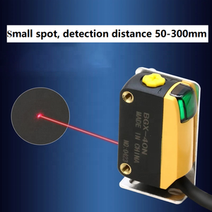 배경 억제 레이저 센서 간섭 방지를 위한 거리 조절 가능 30 ~ 300mm 산업용 검사 고정밀 - Product Image 3