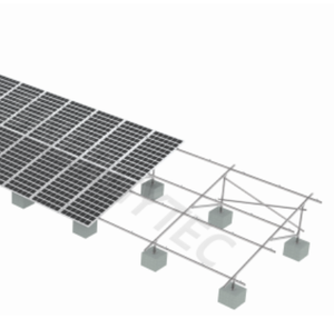 Dễ dàng cài đặt năng lượng mặt trời Roof mount bracket hệ thống hiệu quả phẳng mái bê tông khối cơ sở cho khung PV - Product Image 3