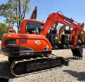 Excavadoras Coreanas de Segunda Mano Doosan DX75 DX75-9C DX75LC-9C de 7 y 7.5 Toneladas, Pequeñas, Hidráulicas, a Bajo Precio y con Pocas Horas de Uso - Product Image 2