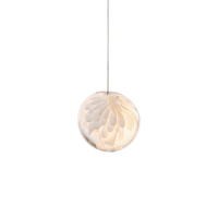 Bluce Canada Lustre En Verre À La Main Creative Moderne Plume Conception pour Restaurant Villa Duplex Escalier Suspendu Milieu
