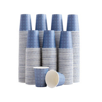 Gobelets en papier biodégradables à double paroi pour boissons chaudes, imprimés sur mesure, 4OZ, 6OZ, 8OZ, 12OZ, 16OZ, vente en gros
