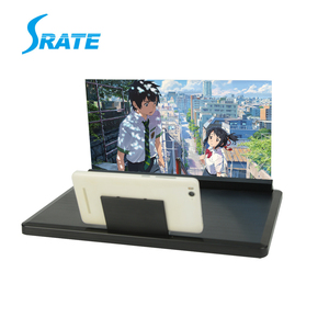 Thiết kế mới 12 inch 3D điện thoại Kính lúp amblifire màn hình kính lúp chống ánh sáng màu xanh màn hình di động kính lúp - Product Image 3