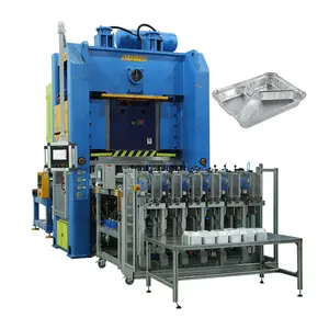 Proveedor de China de máquina de fabricación de alta velocidad de contenedor de papel de aluminio de molde multicavidad automática grande