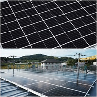 Panneaux solaires bifaciaux demi-cellules Hi MO 7 LR8-66HGD 625W double vitrage pour usage domestique et commercial
