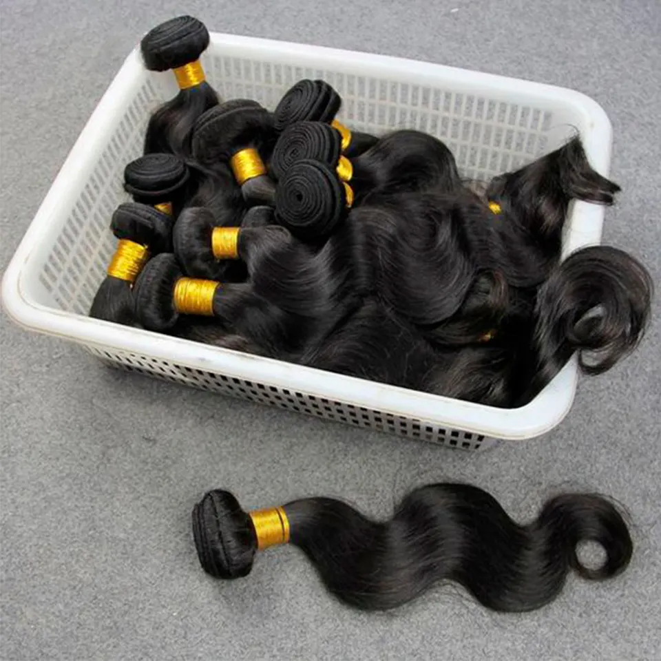 Wholesale 10a Grade Cuticle Aligned Vendors Raw Virgin Brazilian hair bundles Long 40 inch Body Wave Human Hair