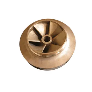 Customized forged Casting bronze axial flow propeller submersible pump propeller