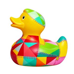 Jouet promotionnel adapté aux tout-petits, canards en caoutchouc PVC imprimés en gros, personnalisés, jouets aquatiques pour enfants pour les baignoires - Product Image 1