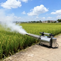 Pulvérisateur à main haute pression en acier inoxydable portable de 8 L pour l'utilisation en jardin et en agriculture, machine de désinfection insecticide