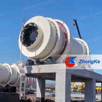 Chine Henan Séchoir Rotatif 80 m 2 Machine Gear Sable Sables 500kg Minéral Allgaier Dingli DLJG Bauxite Minerai Intérieur