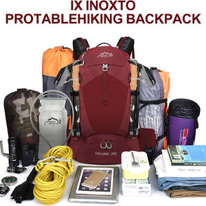 Sac à dos multifonctionnel imperméable de grande capacité, idéal pour les voyages, la randonnée, les activités de plein air, les affaires et les ordinateurs portables, échantillon gratuit. - Product Image 5