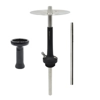 Russie Original détail restauration Doosha narguilé Shisha âme noire acier inoxydable intérieur maison fête fumer Shisha narguilé