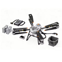 Drone agricole Agras T100 avec module GPS RTK double, moteur et 8 paires de rotors, pulvérisateur de charge utile à rayon de 2 km