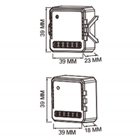 Module de relais intelligent Larkkey Tuya 1 canal Zigbee pour système de maison intelligente, personnalisable OEM, commande vocale Alexa/Google Home