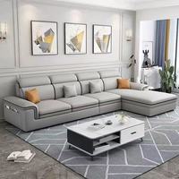 Canapé en tissu technique anti-griffures pour chat, style moderne et minimaliste 2026, idéal pour salon, appartement petit ou grand et location