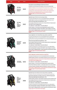 Machine de remplissage de réfrigérant automobile entièrement automatique WDF X850 pour climatisation de bus, compatible AC 120V/110V/220-240V - Product Image 5