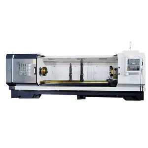 Economic CNC lathe CK6150 * 1000 three speed variable speed CNC lathe guide rail wide and heavy cutting CNC lathe