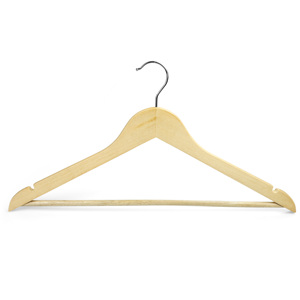 Appendiabiti in Legno Massello di Grado A WOODSTAR, Antiscivolo, per Risparmio di Spazio in Negozi, Supermercati, Bagni e Uso Esterno - Product Image 2