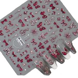 10 Rollos de Papel Adhesivo para Uñas con Diseño de Encaje Sexy, Adhesivos Decorativos para Uñas con Diseño de Flores y Hojas, Papel de Transferencia para Uñas, Decoración de Uñas DIY - Product Image 1