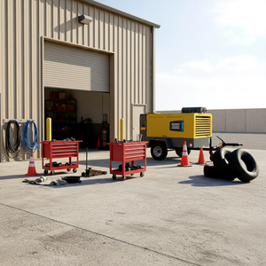 Compresseur diesel portable Atlas Copco XAHS 750, haute performance, alimentation en air mobile pour l'exploitation minière, le forage et l'industrie lourde - Product Image 1