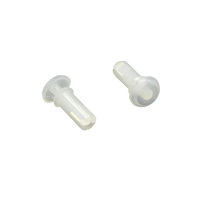 Rivets d'expansion en plastique pour fixation de pales de ventilateur électrique, attaches pour appareils électroménagers, clip de retenue, installation sans outil, blanc
