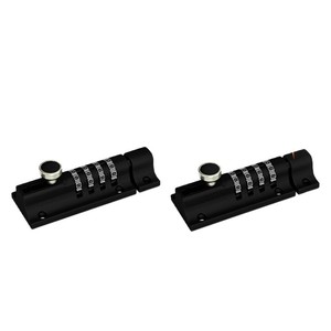 Loquet de porte à montage en surface en alliage de zinc avec serrure à combinaison sans perçage, antivol domestique - Product Image 1