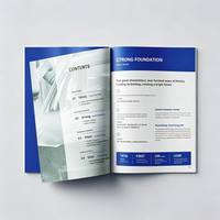 Brochure Aziendale di Alta Qualità, Catalogo Commerciale Personalizzato con Stampa Offset e Rilegatura Perfetta