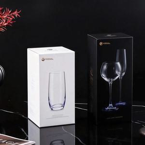 Luxuriöse Maßgefertigte Ozeanblaue Glas Farbige Weingläser Soda-Gläser Rotweingläser-Set für Camping Party Hochzeit - Product Image 6