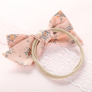 Nuovo innovativo grazioso elastico per bambini e bambine accessori stampa accessori per bambini bambini fascia per capelli - Product Image 3