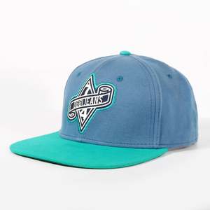 Factory Oem Original <b>Mens</b> <b>Caps</b> Two Tone <b>Flat</b> Bill Fitted Hat Snapback <b>Cap</b> Custom Hat - Product Image 2