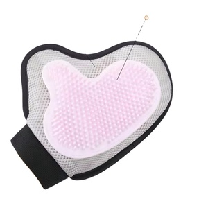 Guantes de Masaje y Aseo para Mascotas al por Mayor, Cepillo de Baño de Silicona para Perros y Gatos, Cepillado para Eliminar Pelo Suelto, Cuidado del Pelaje, Higiene Diaria - Product Image 3