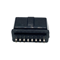 SETOCONT ST-SOM-012A Qualité OEM SAE J1962 Angle Droit 16 Broches Mâle OBD Connecteur PCB Soudé OBD2 Connecteur