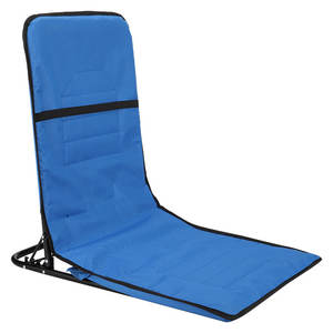 Piso bajo logotipo impreso cubierta ligera chaise lounge sillas sin piernas <span class=keywords><strong>estadio</strong></span> silla - Product Image 4