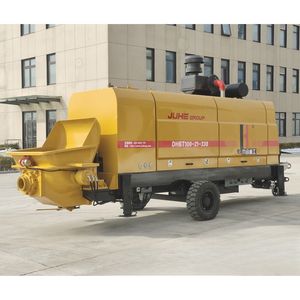 Bomba de Concreto Hidráulica Diésel para Remolque DHBT100S-21, 60m³ 1000m³, Máquina de Entrega de Concreto para Proyectos de Construcción e Ingeniería - Product Image 2