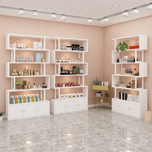 Exhibidor de Madera para Salón de Belleza, Mueble de Almacenamiento, Estantería para Libros, Gran Venta - Product Image 3