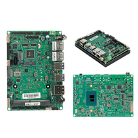 N100 Motherboard Intel generasi 12 3.5 ", komputer Desktop tertanam industri CPU RJ45 Port WIFI 5G 2 * RS485 Com untuk