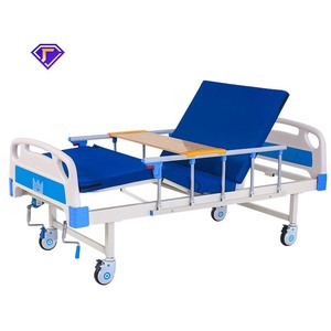 Kangluo Nursing Bed <b>Model</b> LOF-897 Manual Double Crank With Guardrail For Mobility Impaired Patients - Product Image 3