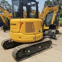 Oferta Especial: Miniexcavadora Liugong 9035E de 4 Toneladas con Motor, Caja de Cambios, Bomba y PLC para Jardinería, Paisajismo y Reparación de Carreteras Municipales