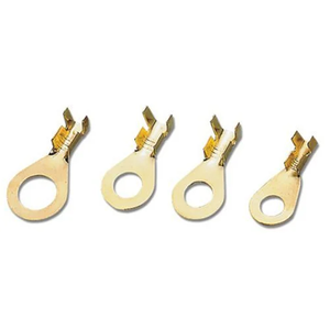 Nhà Máy Giá Nickel plated Brass uốn dây Giày thiết bị đầu cuối Vòng đồng thiết bị đầu cuối kết nối cáp nối uốn dây thiết bị đầu cuối - Product Image 4